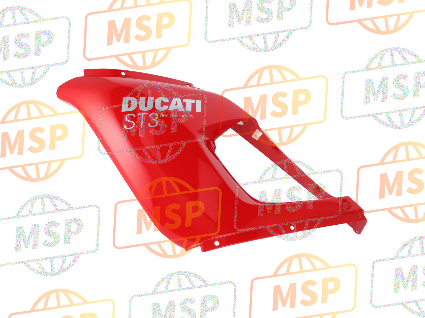 48011901BA, Lh Upper Fairing *red* ST3/04, Ducati, 1