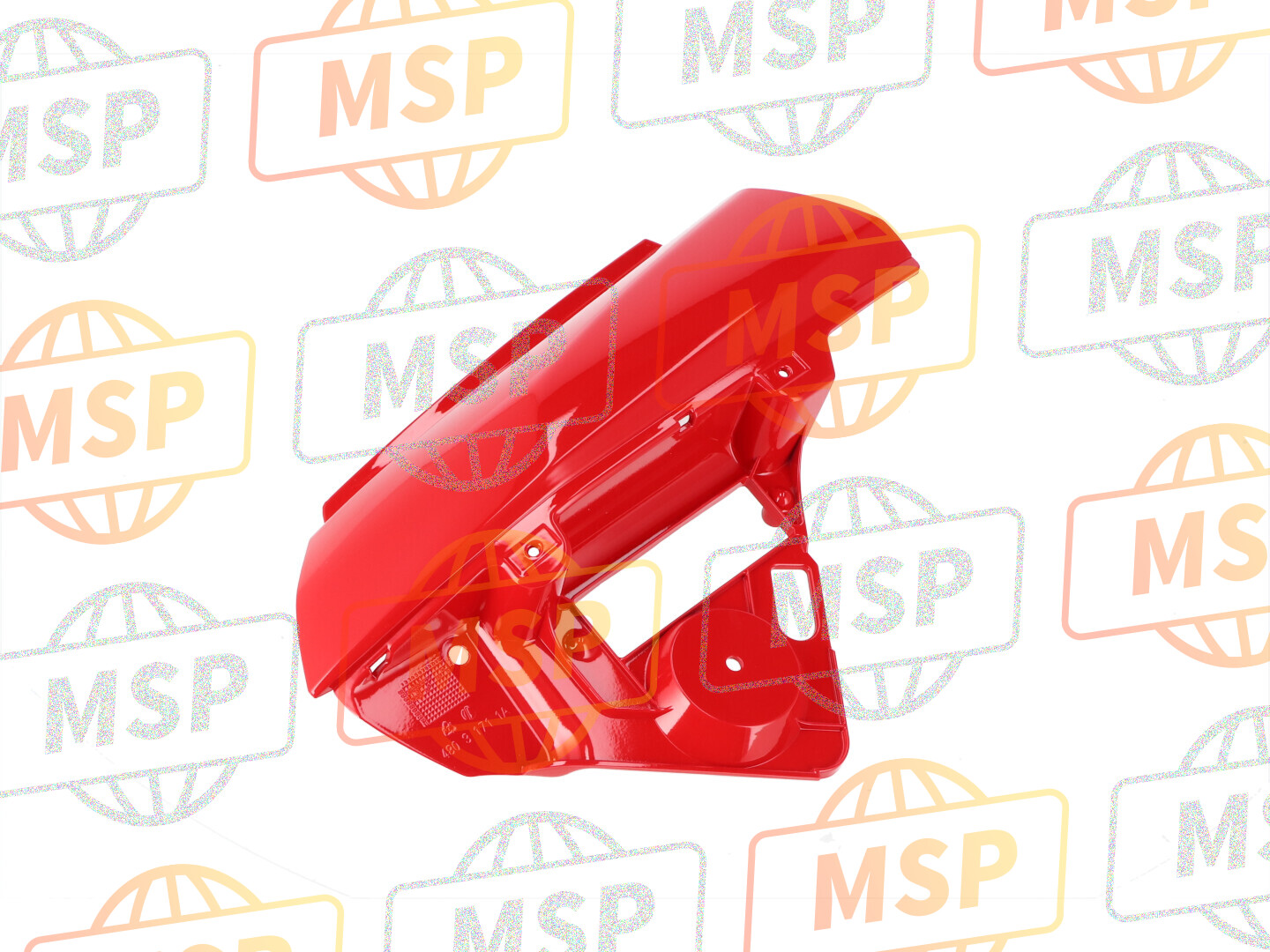 48012431AA, Left Upper Fairing Red, Ducati, 1