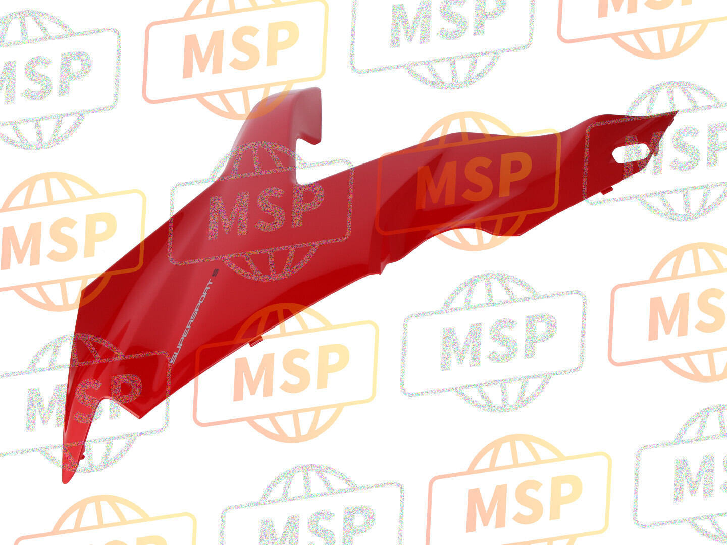 48019122BA, Carena Sup. Sx 1312S Red Dl/vp - Rinf, Ducati, 1