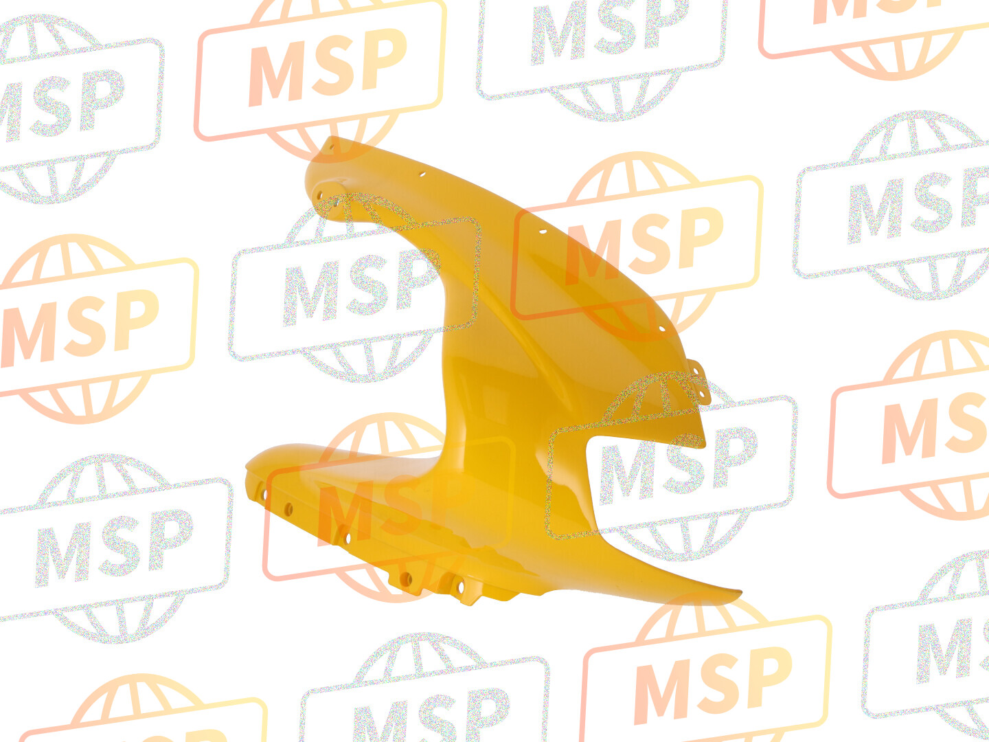 48110191AB, HALF-HEADLIGHT Fairing R.H. Yellow, Ducati, 1