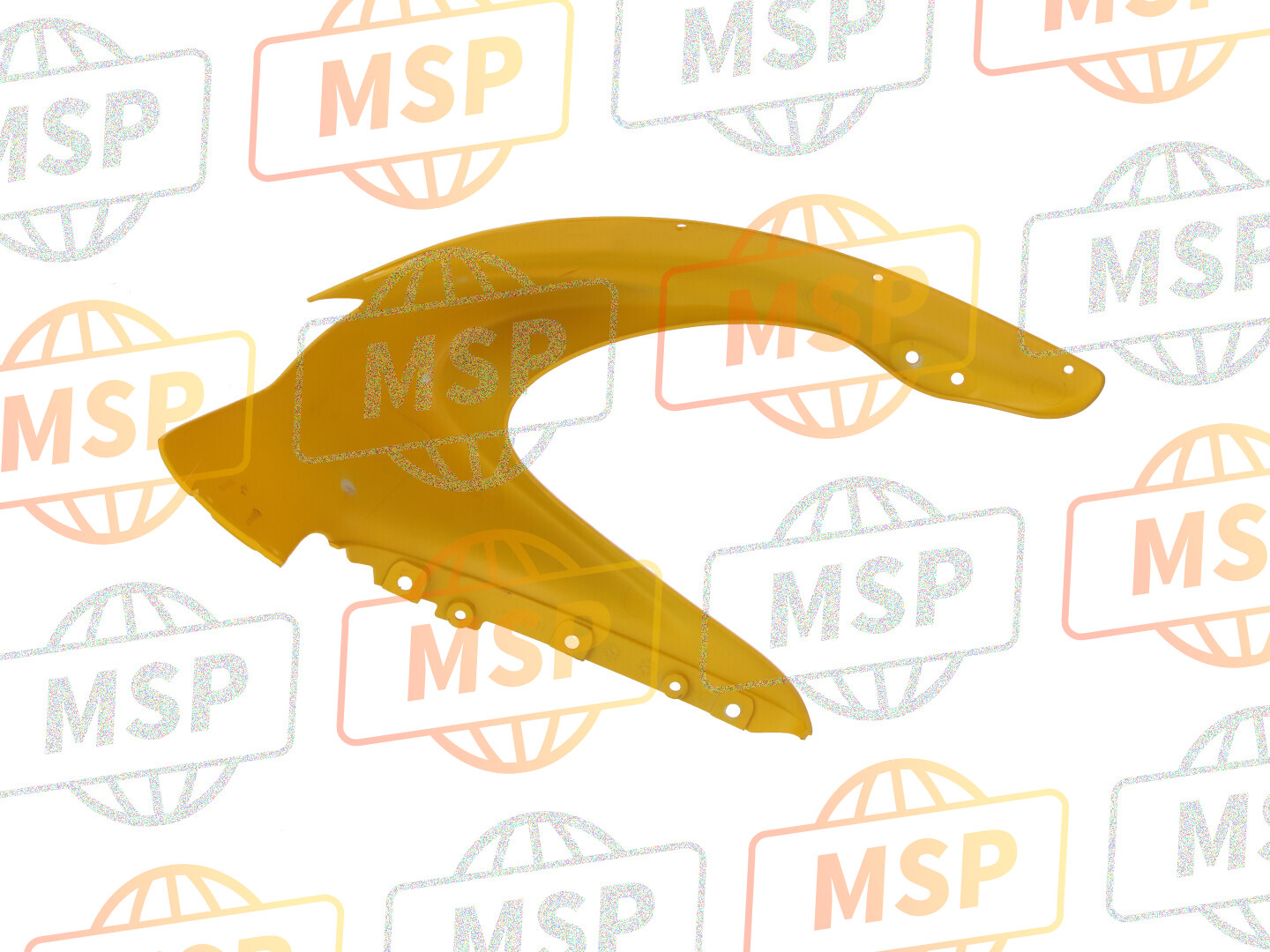 48110191AB, HALF-HEADLIGHT Fairing R.H. Yellow, Ducati, 2