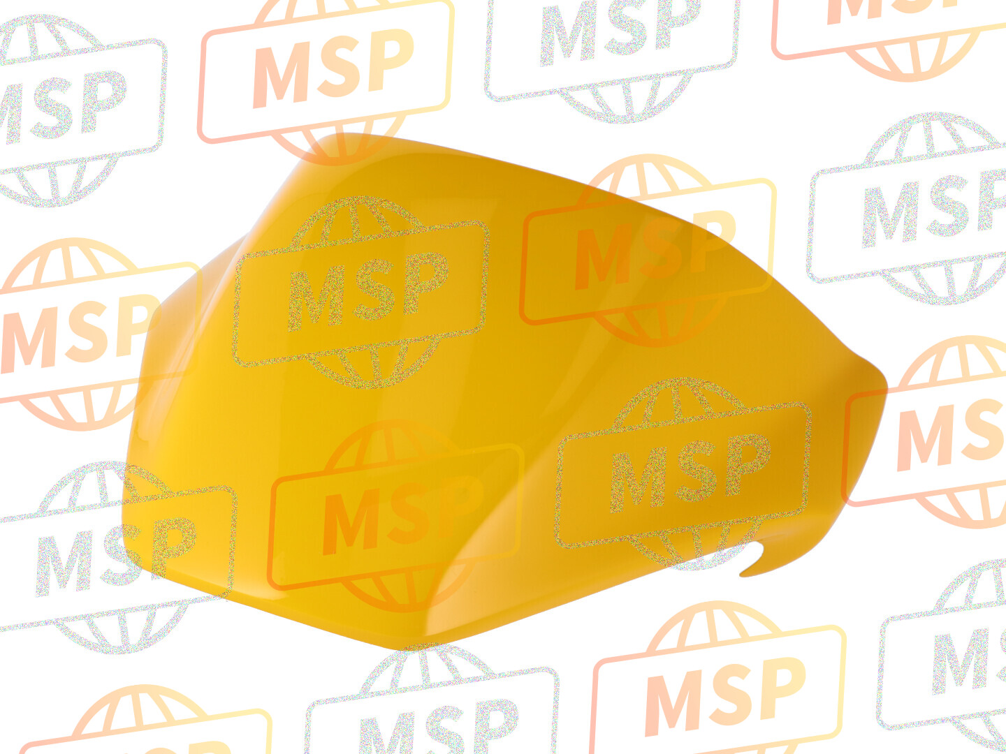 59510252BC, Coperchio Sella Passeggero Giallo, Ducati, 1