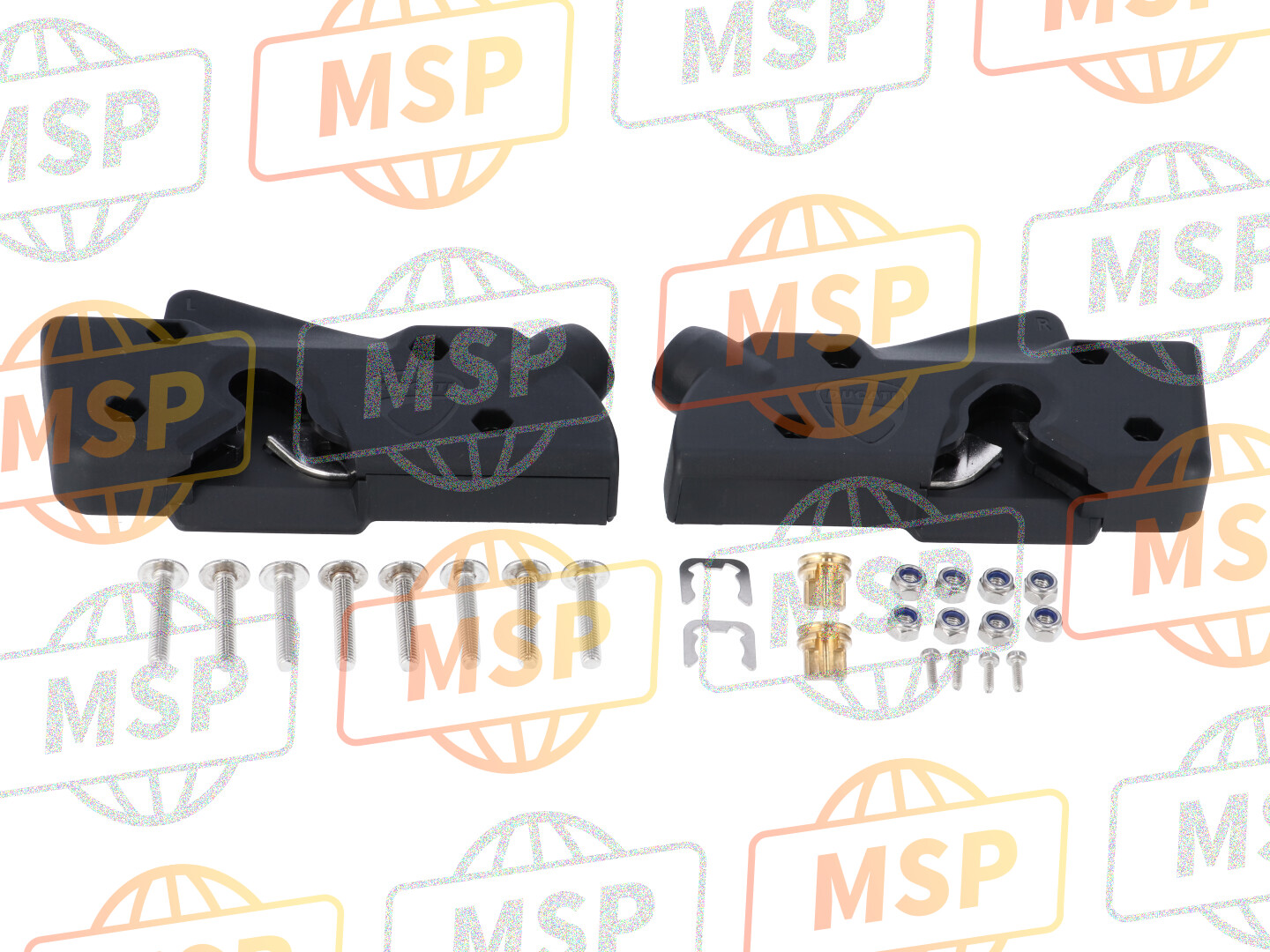 59840401A, Kit Cerraduras Estuches, Ducati, 1