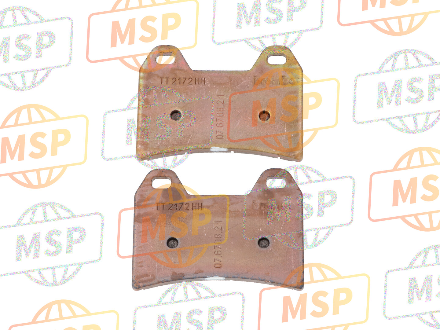 61340411A, Coppia Pastiglie Freno Anteriore, Ducati, 2