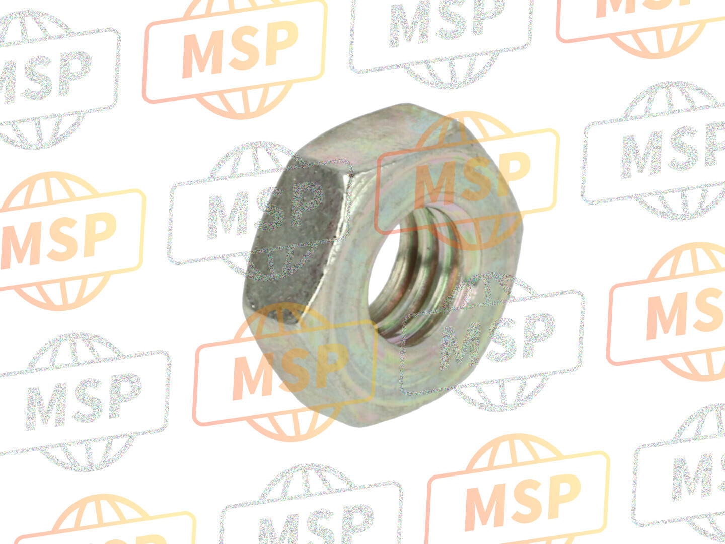 74750011AB, Nut, Left Thread M6, Ducati, 1