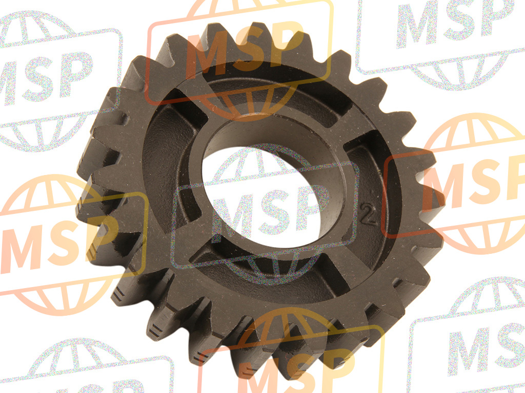 132601965, Gear,Output 2ND,23T, Kawasaki, 2