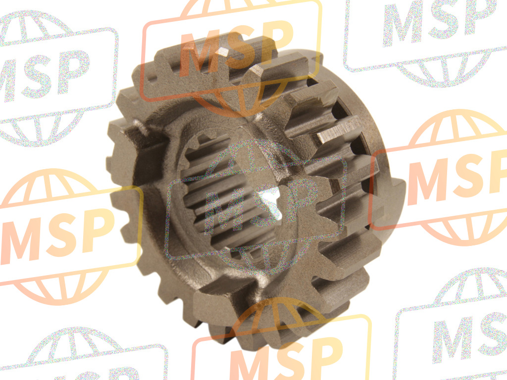 132620389, Gear, Output 5TH, 23T, Kawasaki, 2