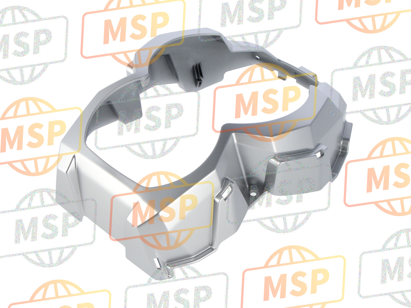 14092093327E, Cover, Head Lamp, M.Silver, Kawasaki, 1