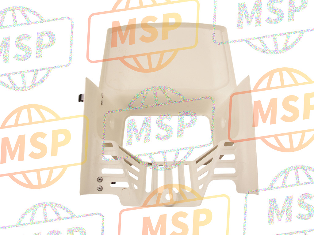 1614650076F, COVER-ASSY, Head Lamp, P. White, Kawasaki, 2