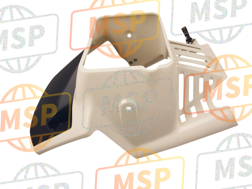 1614650076F, COVER-ASSY, Head Lamp, P. White, Kawasaki, 4