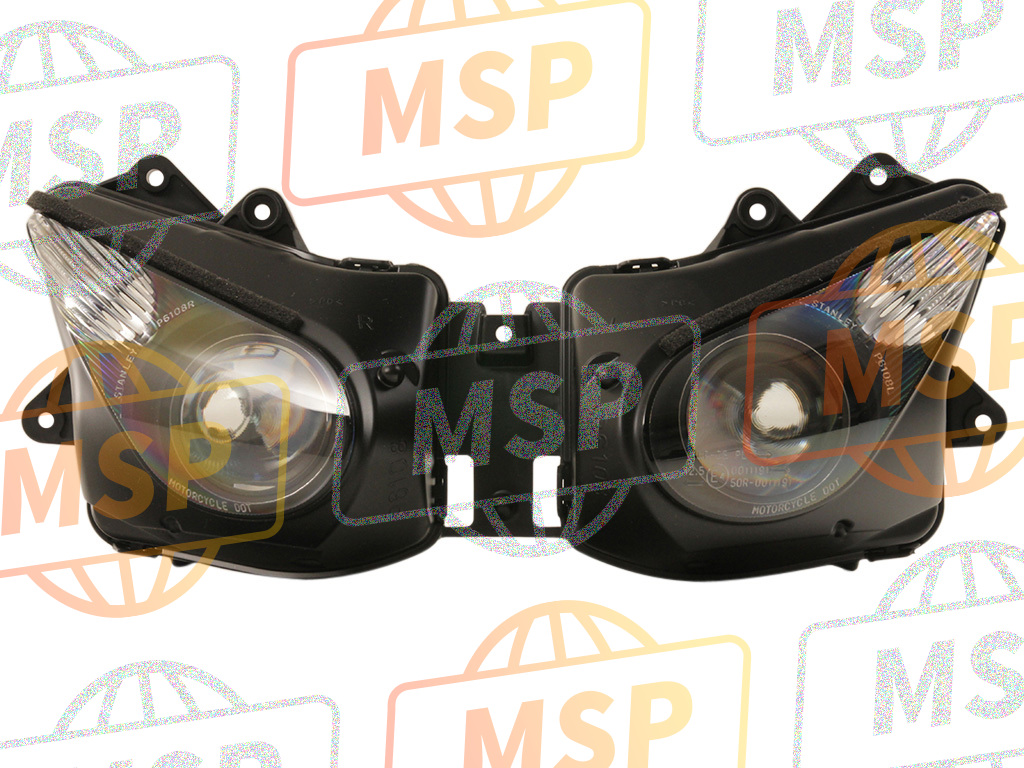 230070221, LENS-COMP,Head Lamp ZX1000D6F, Kawasaki, 1