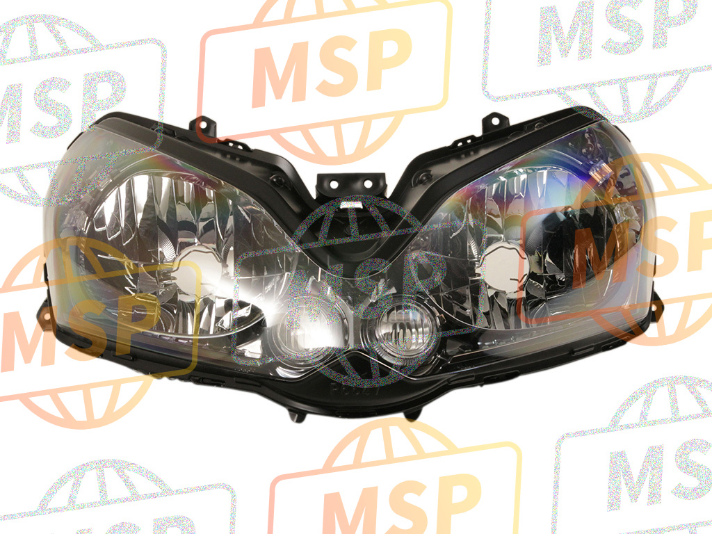 230070090, LENS-COMP,Head Lamp, Kawasaki, 1