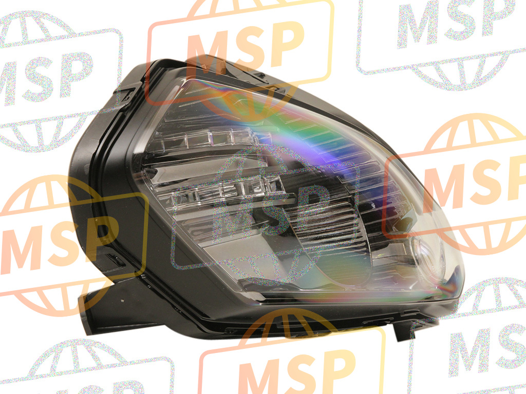 230070090, LENS-COMP,Head Lamp, Kawasaki, 3