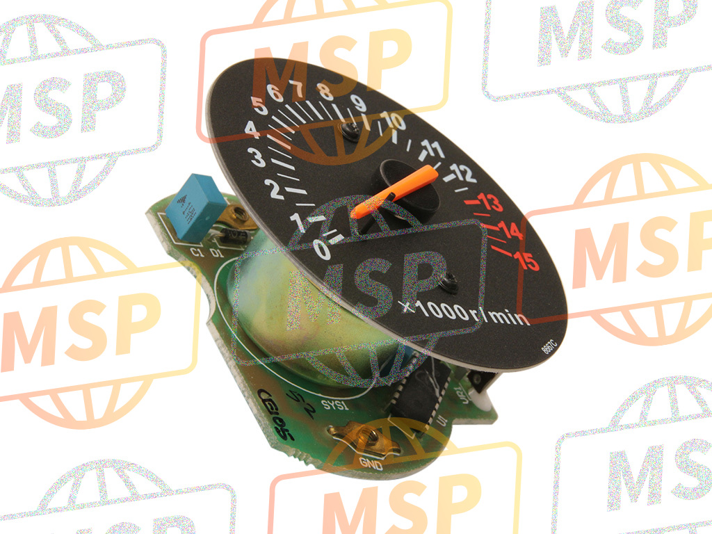 250150017, Tachometer,X1000R/MIN EX250JAF, Kawasaki, 3