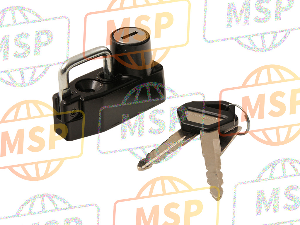 270165207, LOCK-ASSY, Helmet, Kawasaki, 1