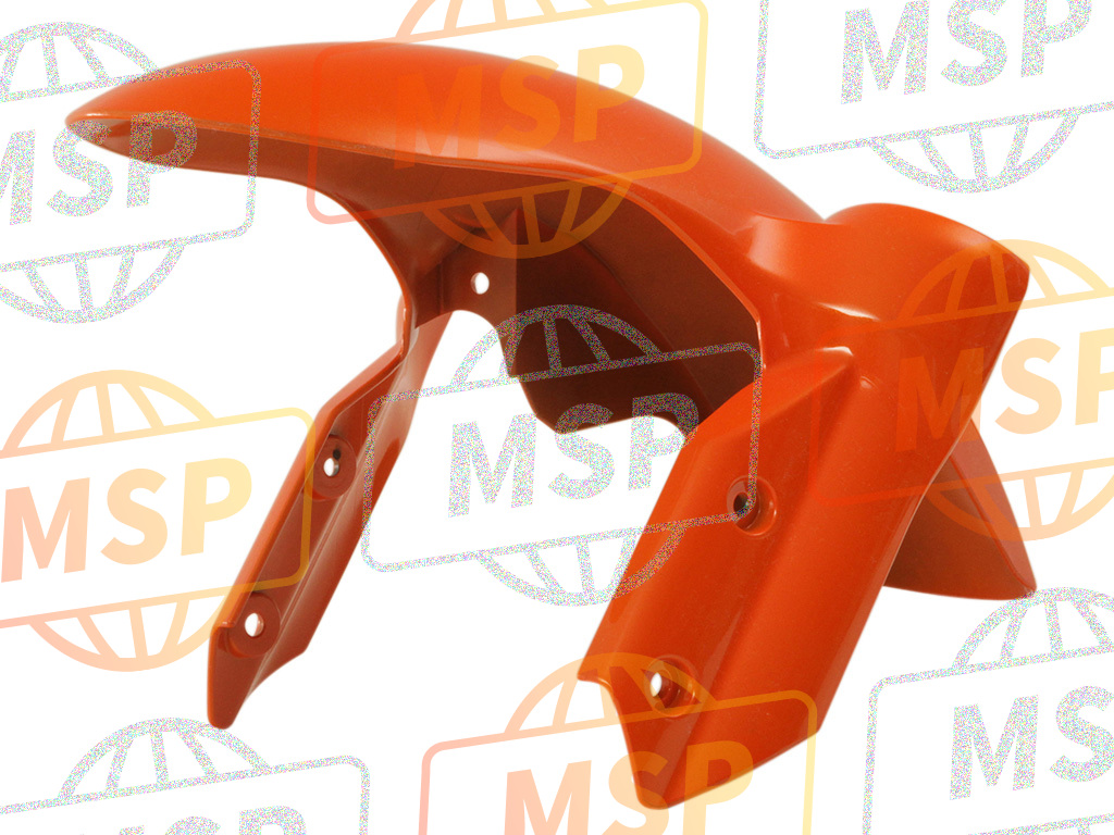 35004008117H, FENDER-FRONT, P.W.Orange, Kawasaki, 1