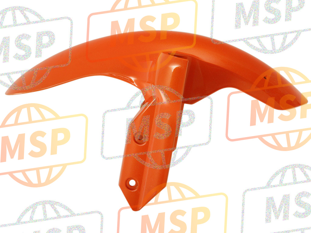 35004008117H, FENDER-FRONT, P.W.Orange, Kawasaki, 2