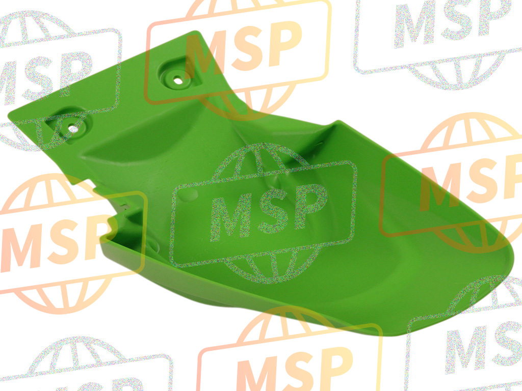 350221342290, FENDER-COMP-REAR, L.Green, Kawasaki, 4