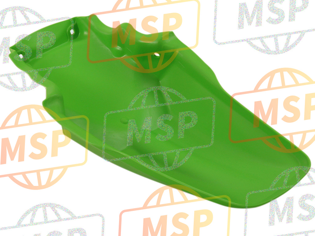 350221353290, FENDER-COMP-REAR, L.Green, Kawasaki, 4