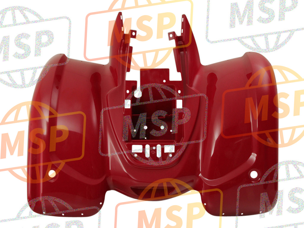 350231579260, FENDER-REAR, A.Red, Kawasaki, 5