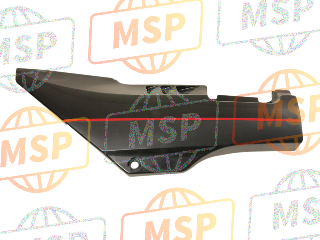 360025159T4, COVER-SIDE, Lh, Ebony/p, Kawasaki, 1