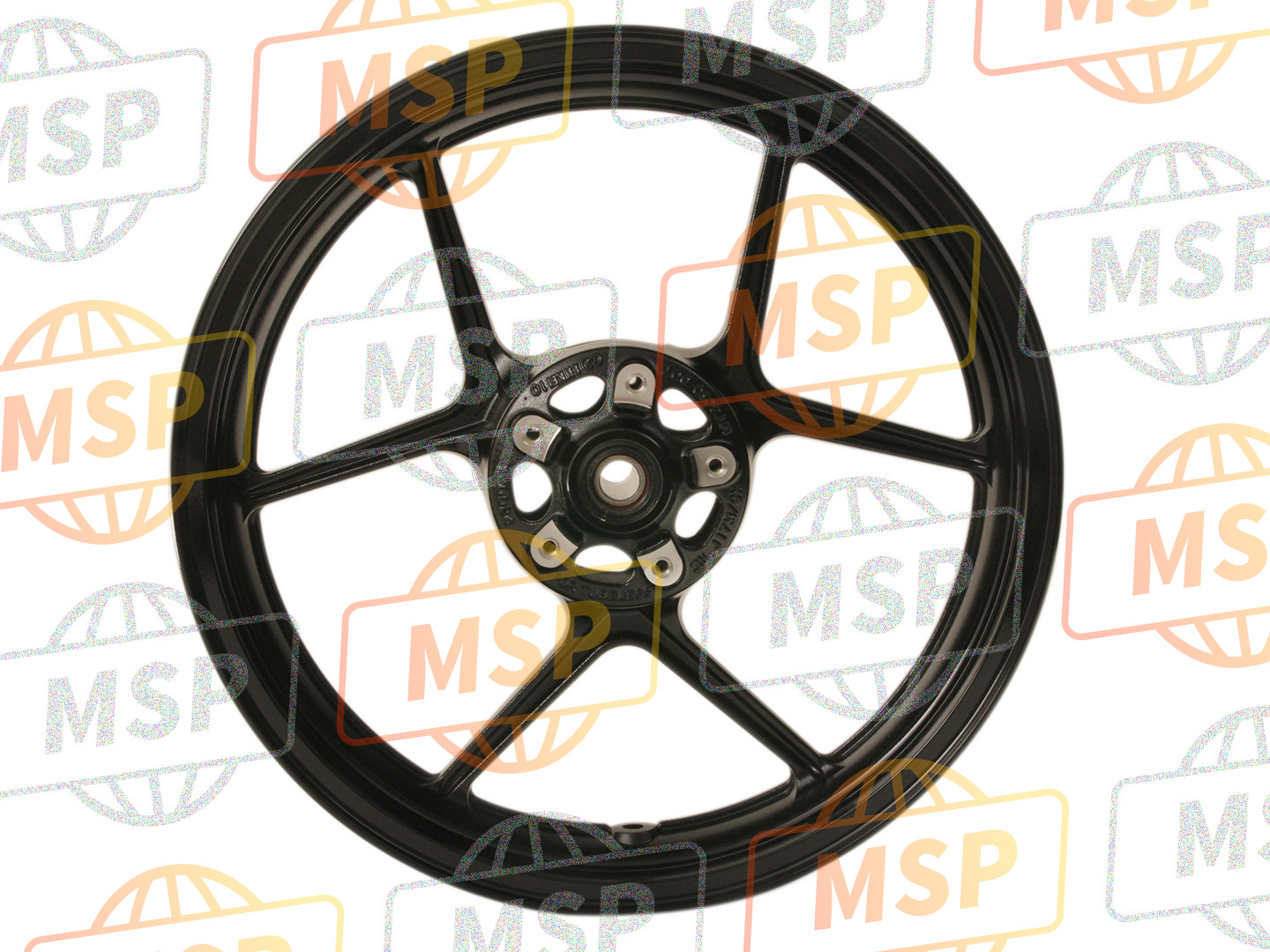 41073072418F, WHEEL-ASSY, Fr, G.Black, Kawasaki, 2