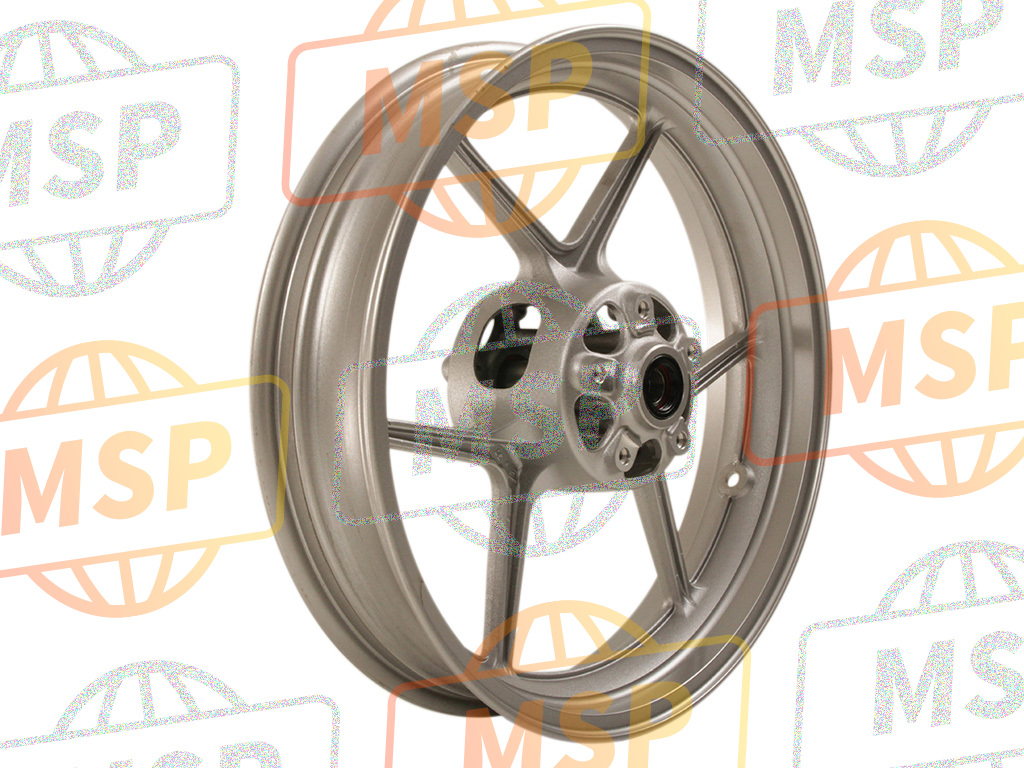 410730724795, WHEEL-ASSY,Fr,M.F.P.Silv ZR750, Kawasaki, 1