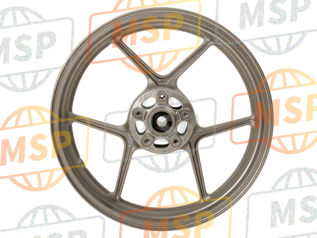 410730724795, WHEEL-ASSY,Fr,M.F.P.Silv ZR750, Kawasaki, 2