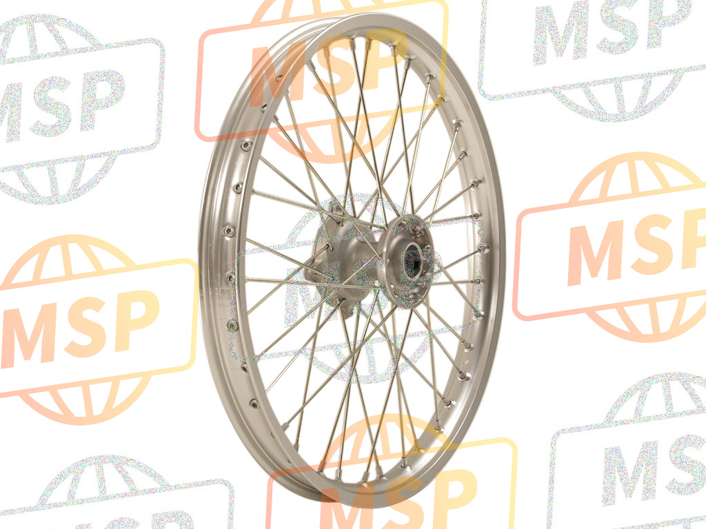 410900022, Wheel, Fr, 1.60X21, Alum Nip, Kawasaki, 1