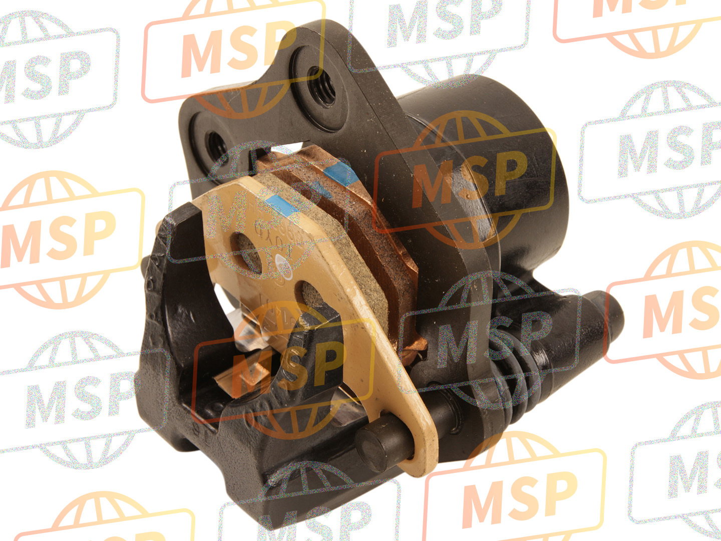 430411917DJ, CALIPER-ASSY,Fr,Lh,Black, Kawasaki, 2