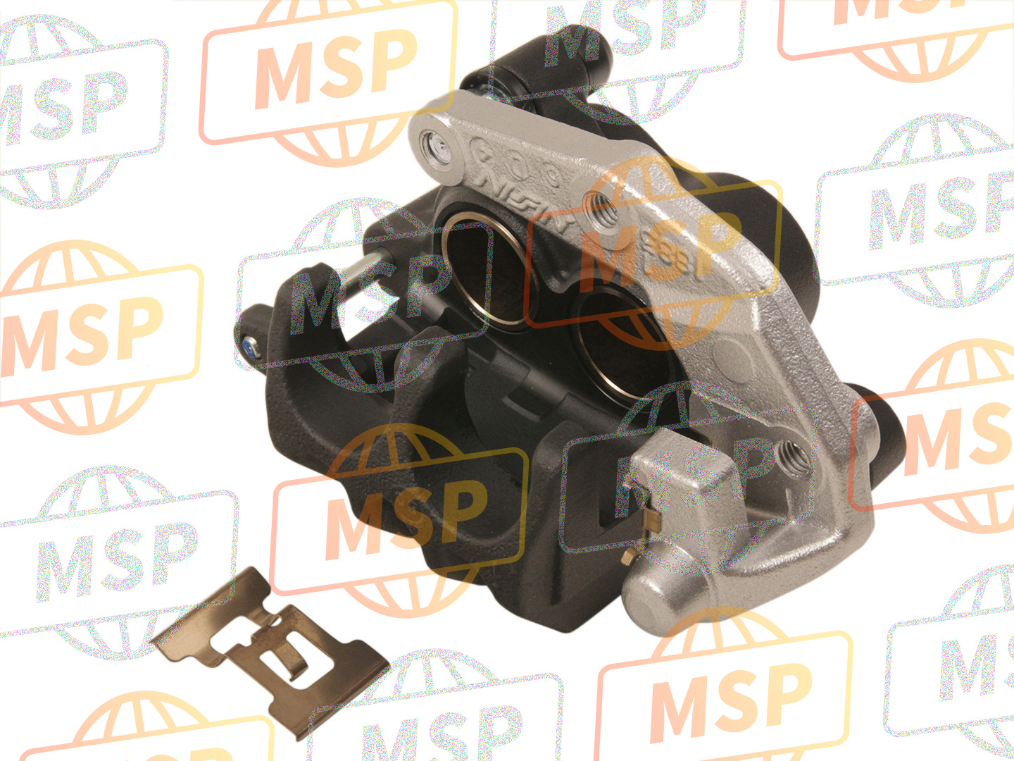 430800055DJ, CALIPER-SUB-ASSY, Fr, Rh, Bl, Kawasaki, 2