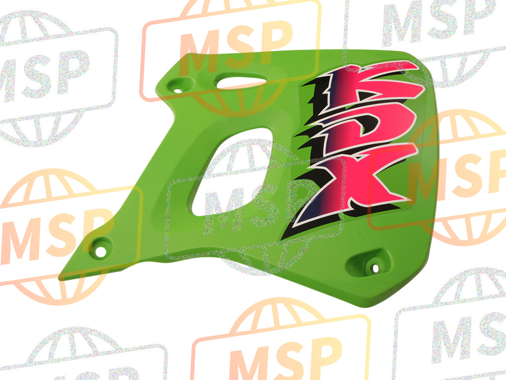 4908951306W, Motorabdeckung Re Gru, Kawasaki, 1