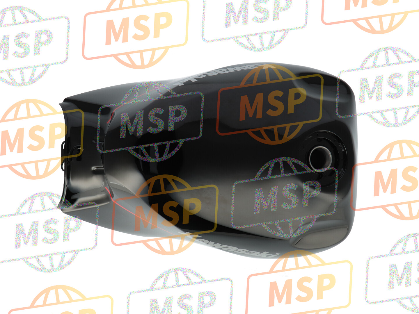 510025167H8, Benzintank Schwarz, Kawasaki, 3
