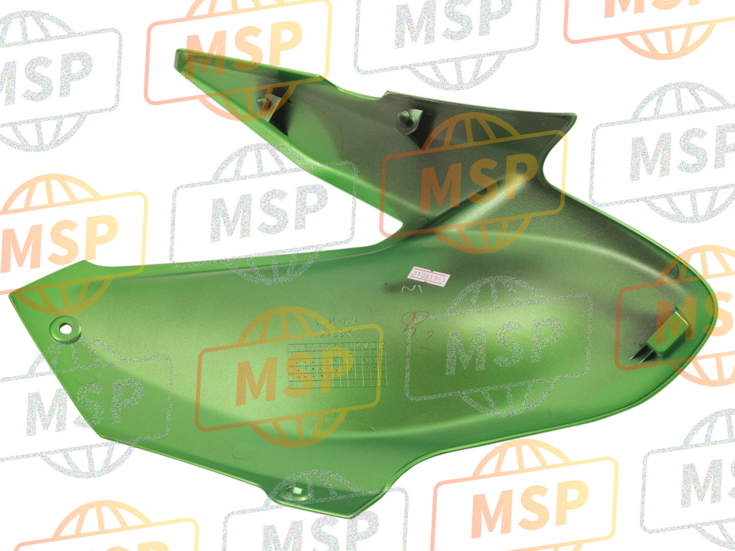 51026001451P, Cover Tank,Lh,C.L.Green, Kawasaki, 2