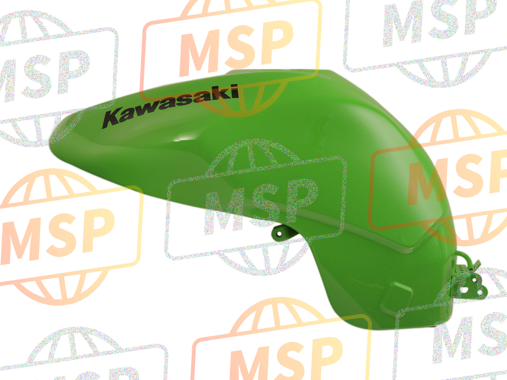 510865334777, TANK-COMP-FUEL, L.Green, Kawasaki, 2