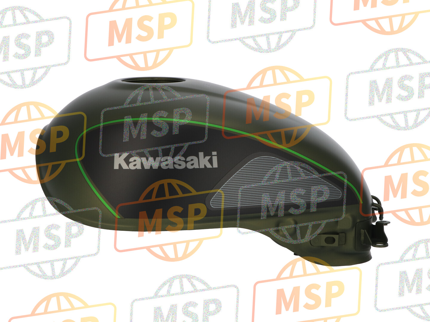 510905200J01, TANK-COMP-FUEL,M.M.C.Khaki, Kawasaki, 2