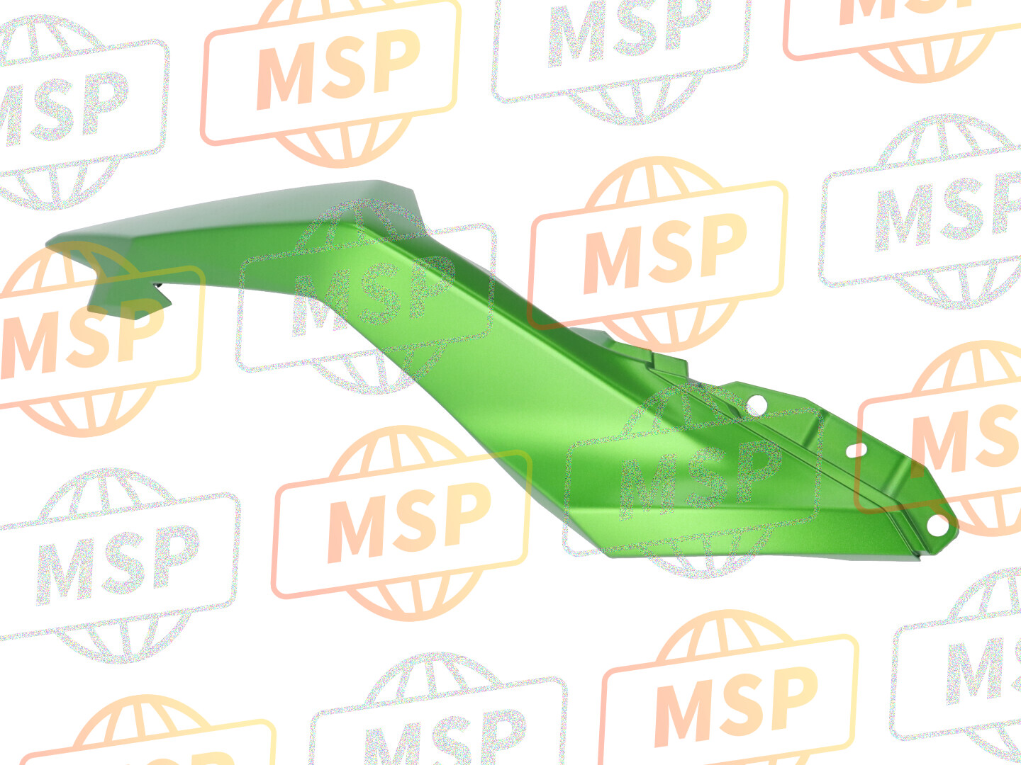 53065006135K, Cover Seat,Tail,Rh,C.F.B.Green, Kawasaki, 1