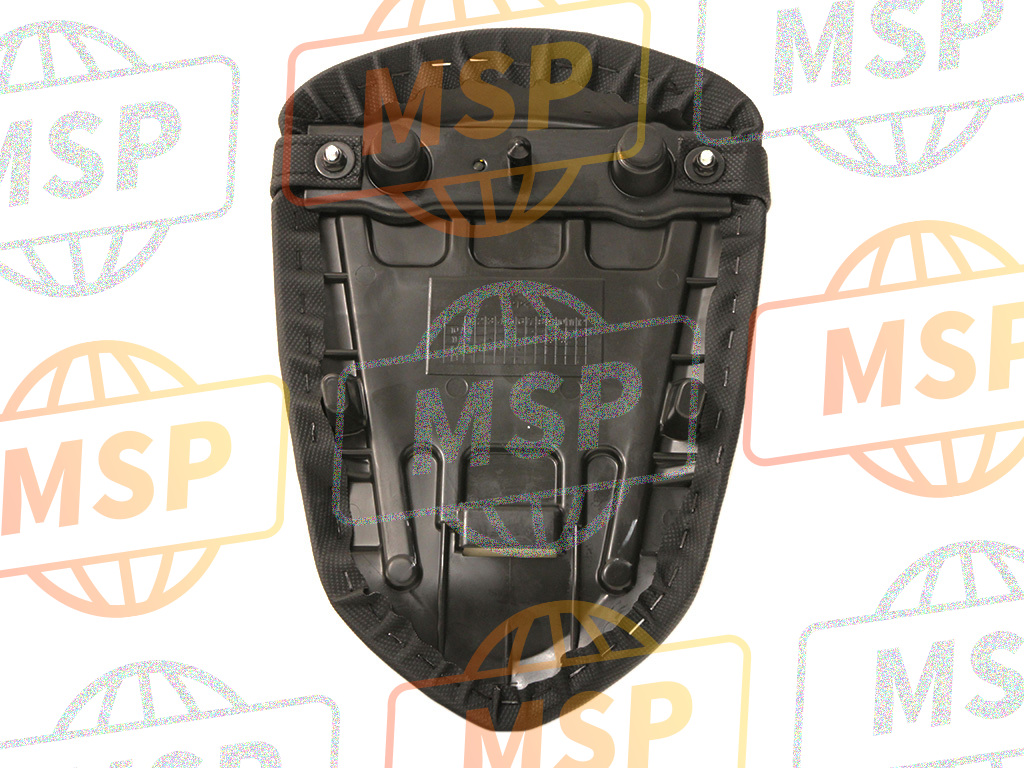 53066021212Y, Seat,Rr,Leather BLK+BAND EX250, Kawasaki, 5