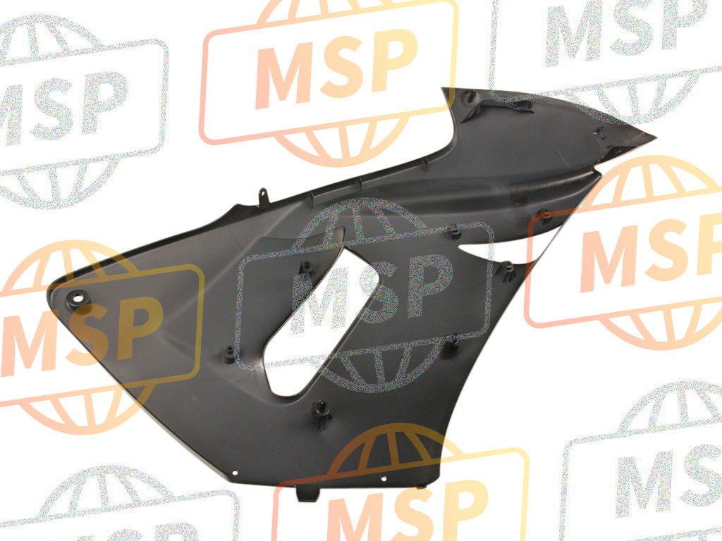 55028011617K, Cowling,Cnt,Lh,M.Black, Kawasaki, 2