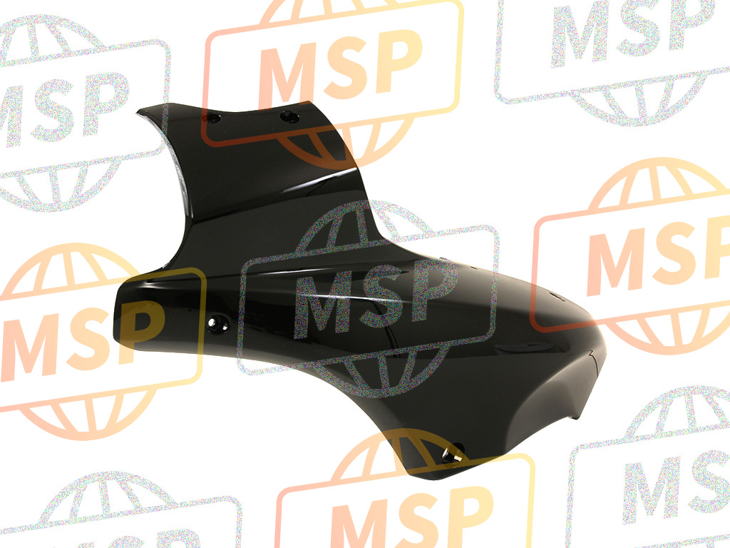 55028015917K, Cowling,Upp,Lh,M.D,Black, Kawasaki, 1