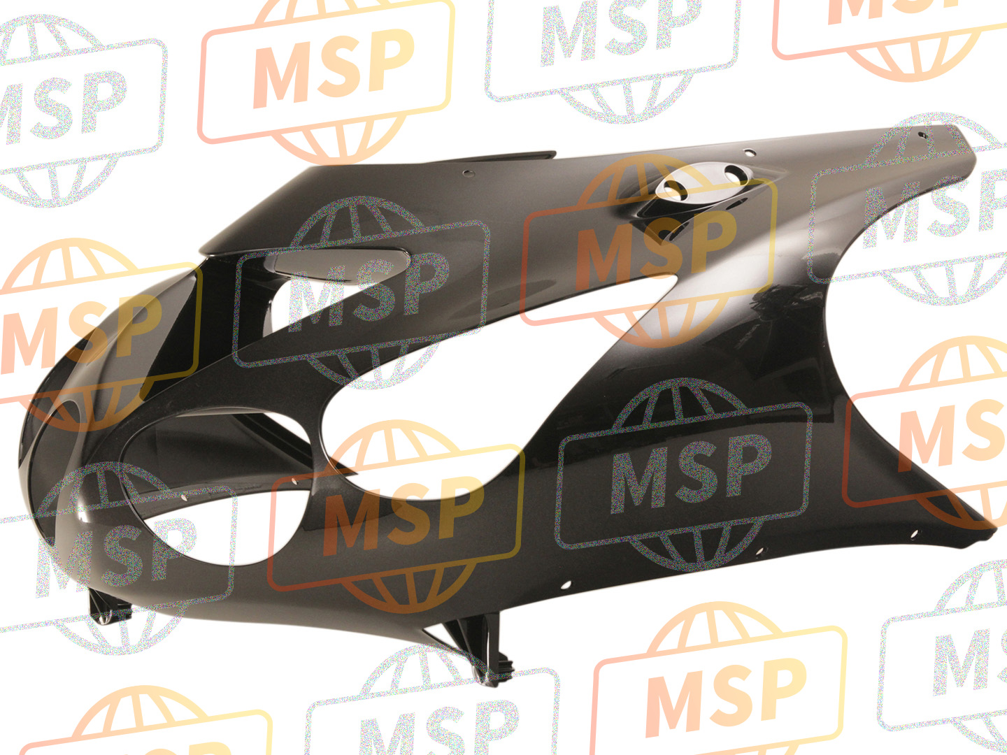 550280162660, Cowling, Upp, M.S.Black, Kawasaki, 2