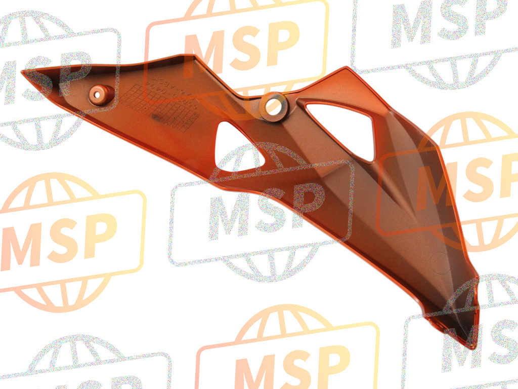 55028049417L, Cowling,Lwr,Lh,C.B.Orange, Kawasaki, 2