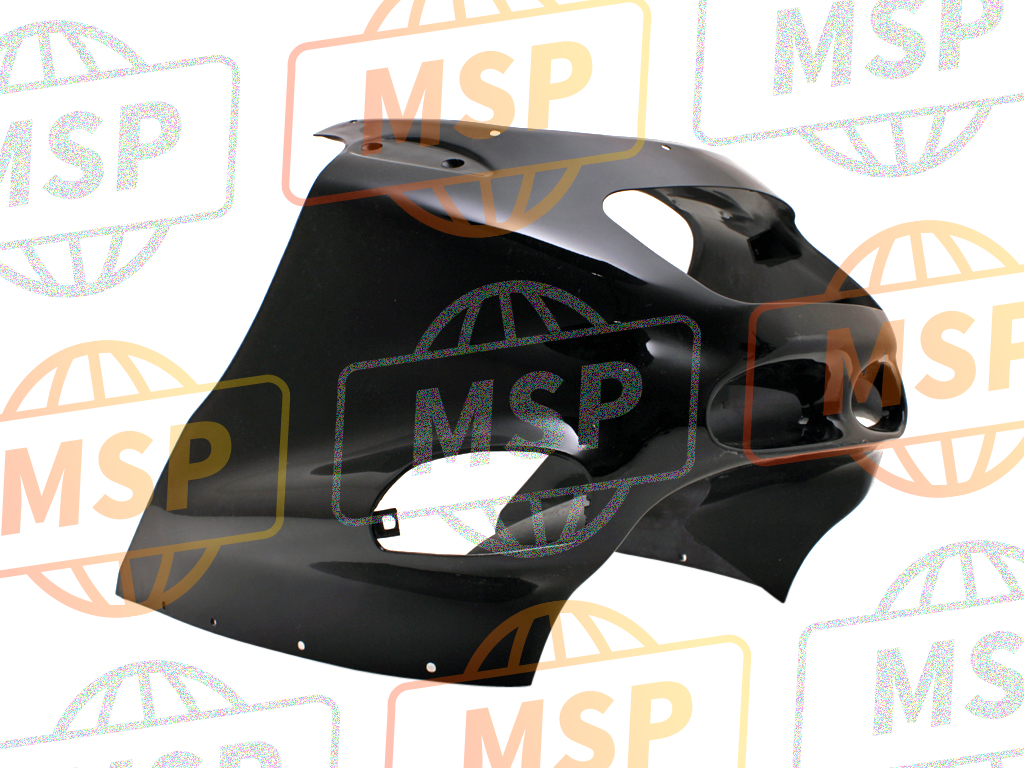 550281300H8, Cowling,Upp,Ebony, Kawasaki, 2