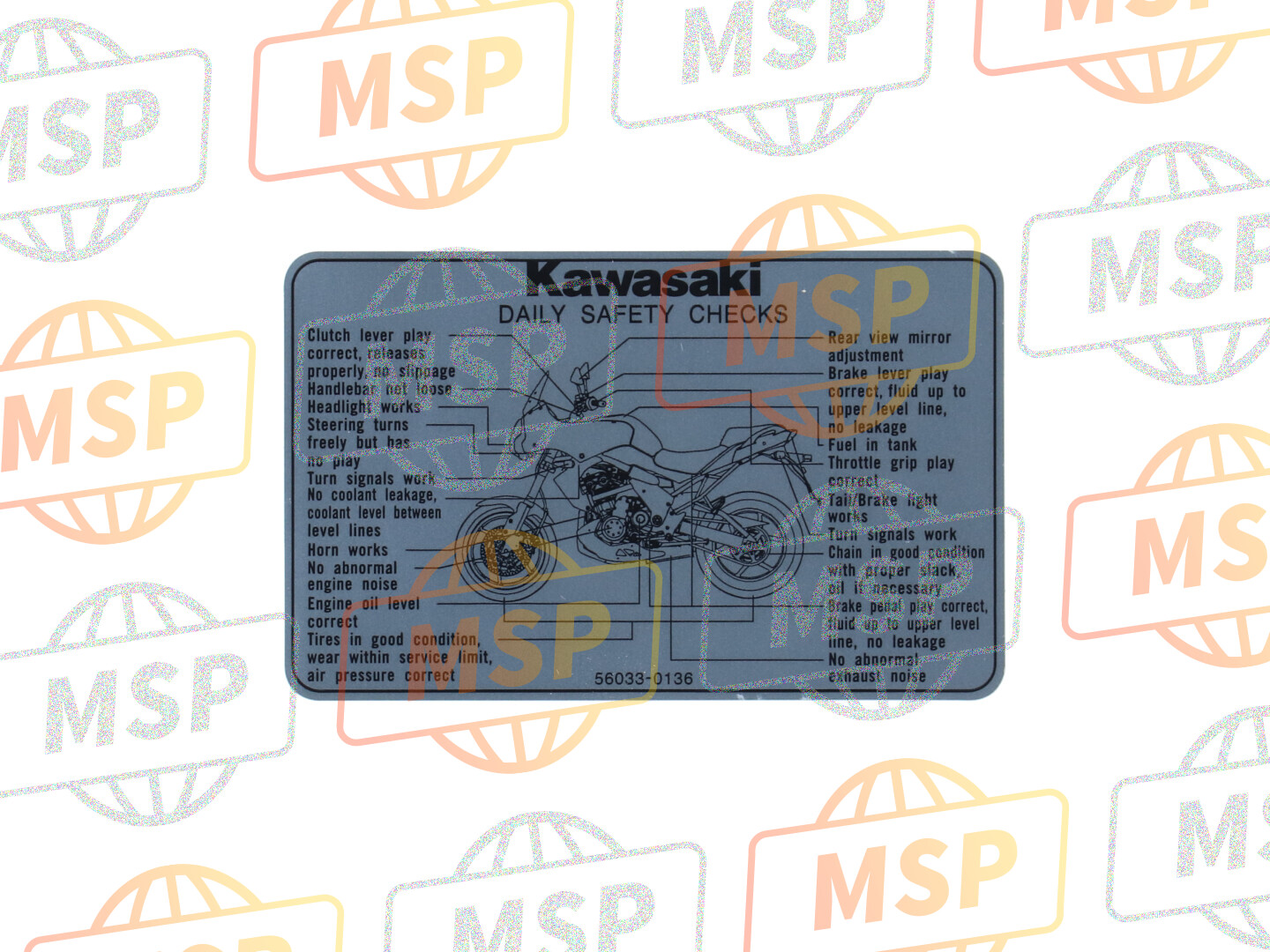 560330136, Label,Sicherheit, Kawasaki, 1