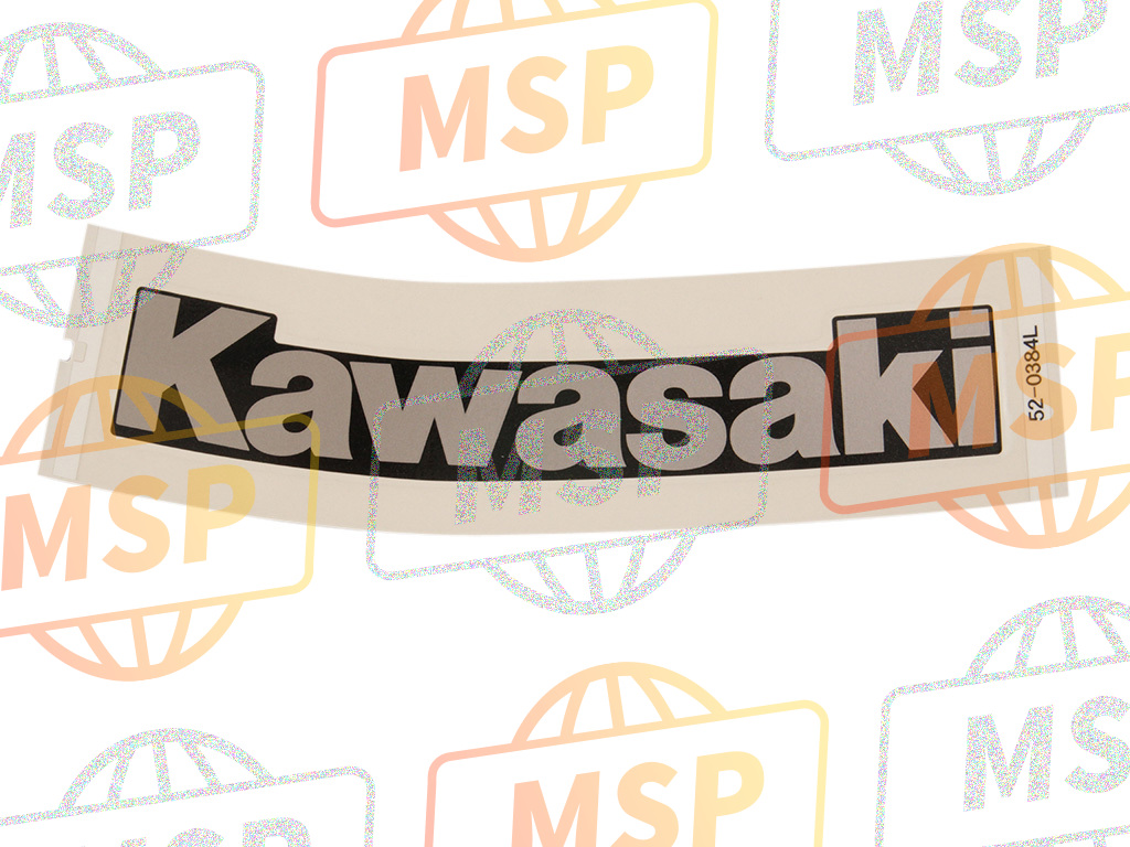 560520384, Kawasaki Emblem Tank,Li, Kawasaki, 1