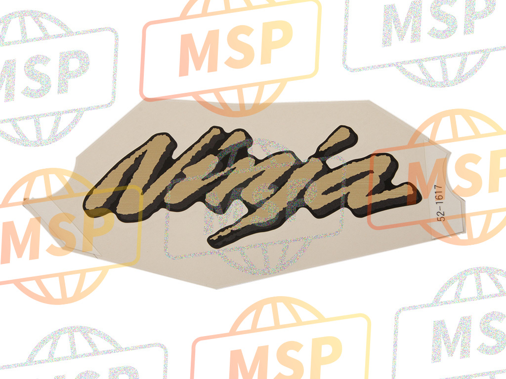 560521617, Sticker Ninja ZX1200B, Kawasaki, 1