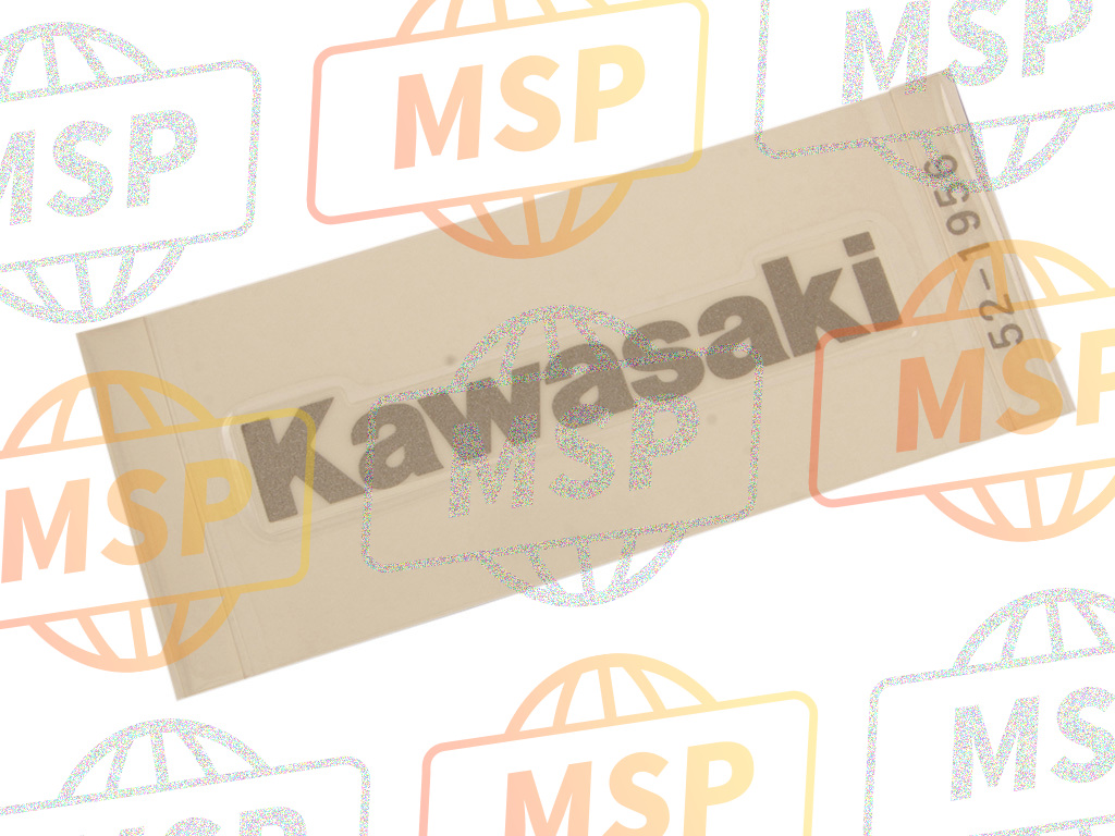 560521956, Embleme, PARE-BRISE, Kawasa, Kawasaki, 1