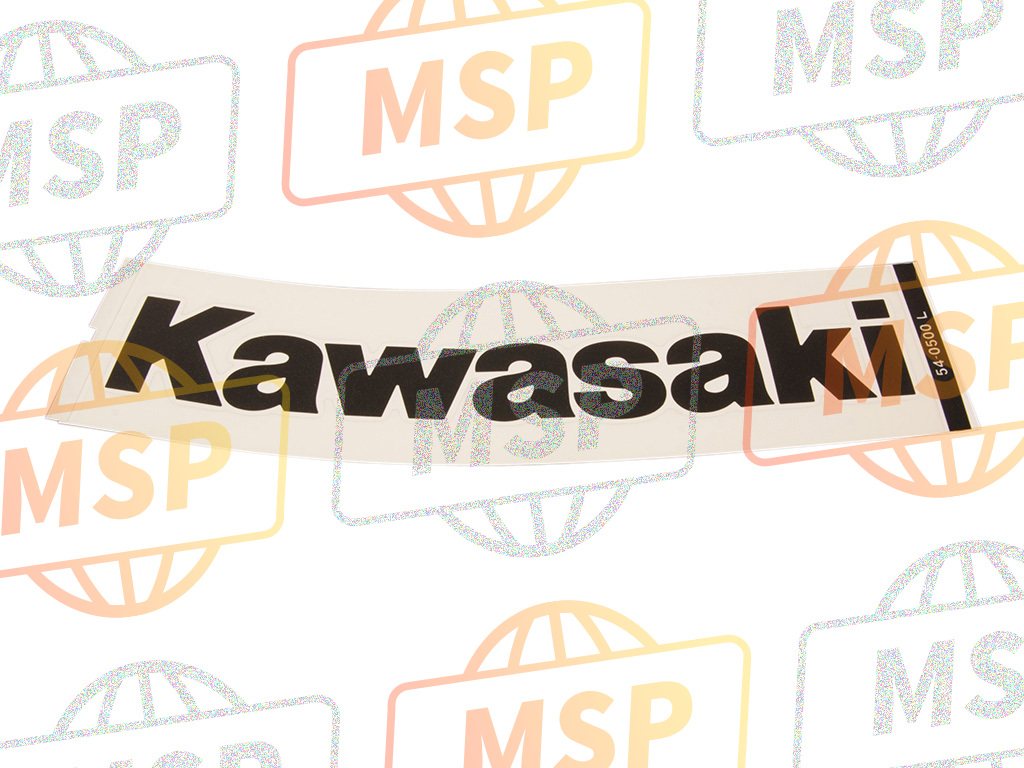 560540500, Kawasaki Emblem Tank,Li, Kawasaki, 1