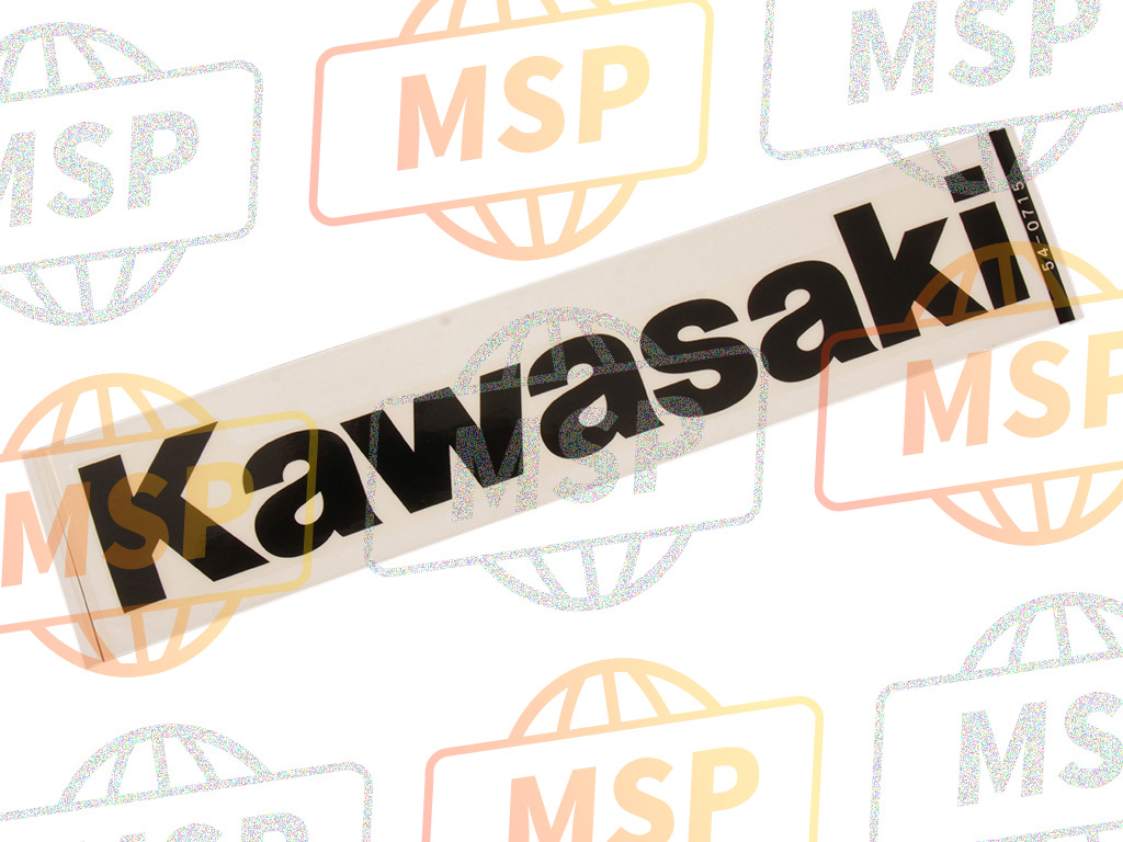 560540715, Mark, Side Cowl., Rh, Kawasa, Kawasaki, 1