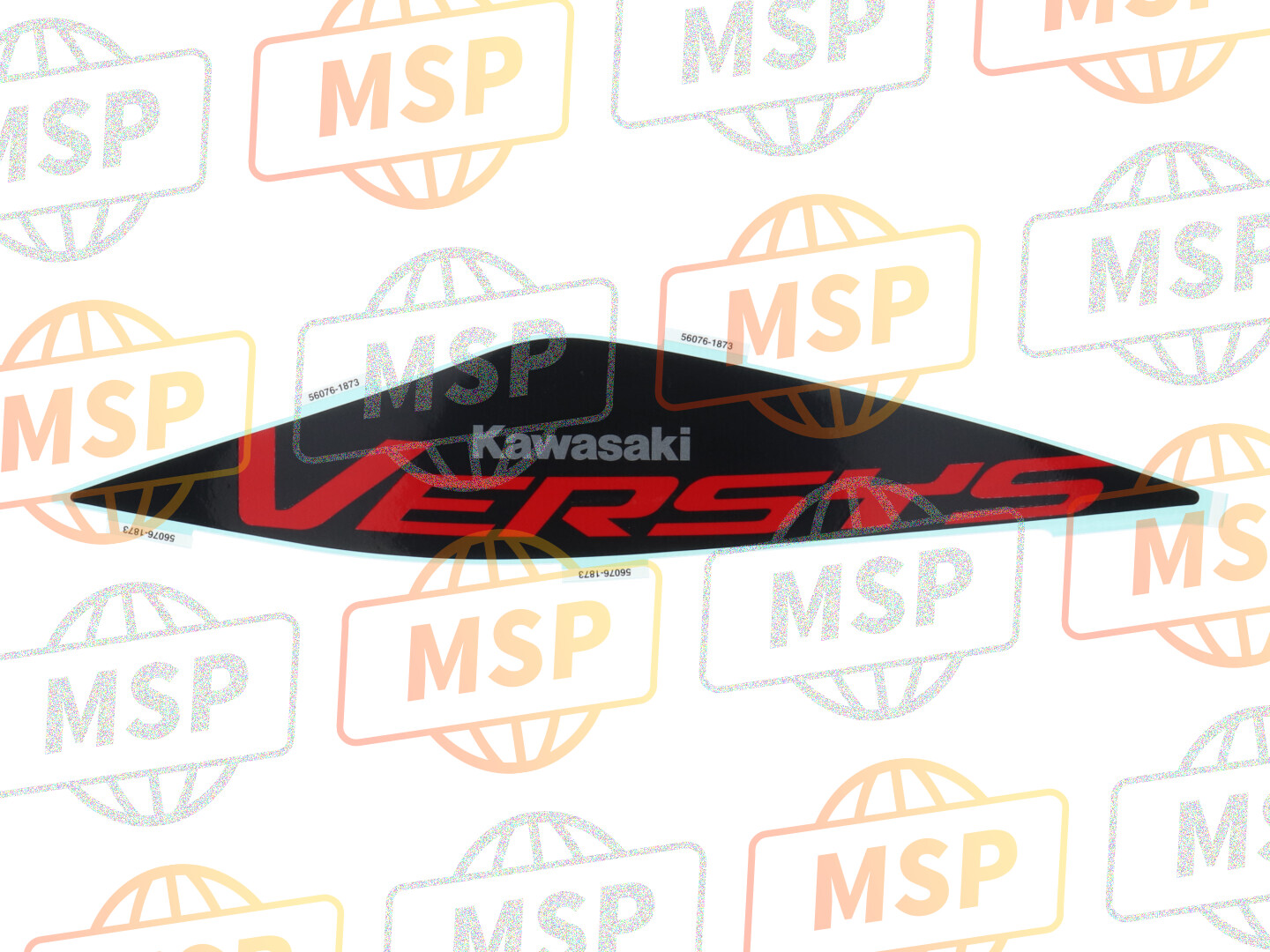 560761873, Pattern,Tank Side Cowl.,Lh,Upp, Kawasaki, 1